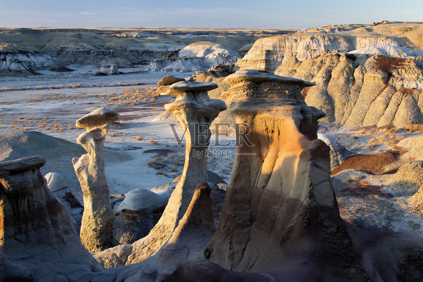 坏lands的美妙早晨照片摄影图片