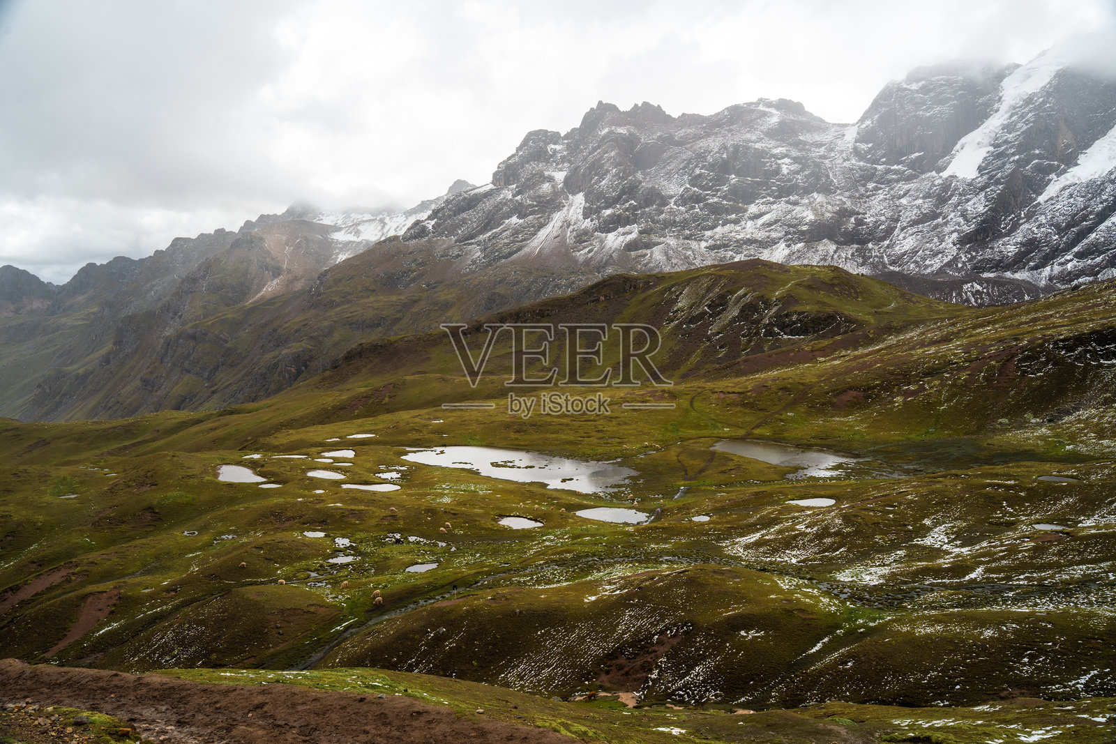 美丽的彩虹山脉风景照片,秘鲁旅行目的地和标志性景点的照片照片摄影图片