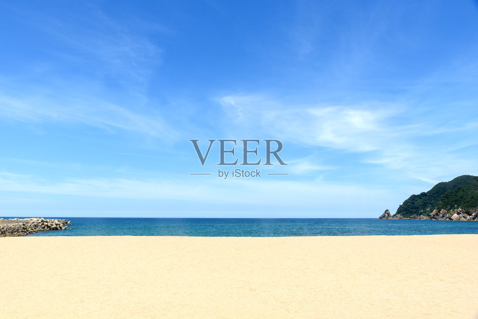 夏季海滩照片摄影图片