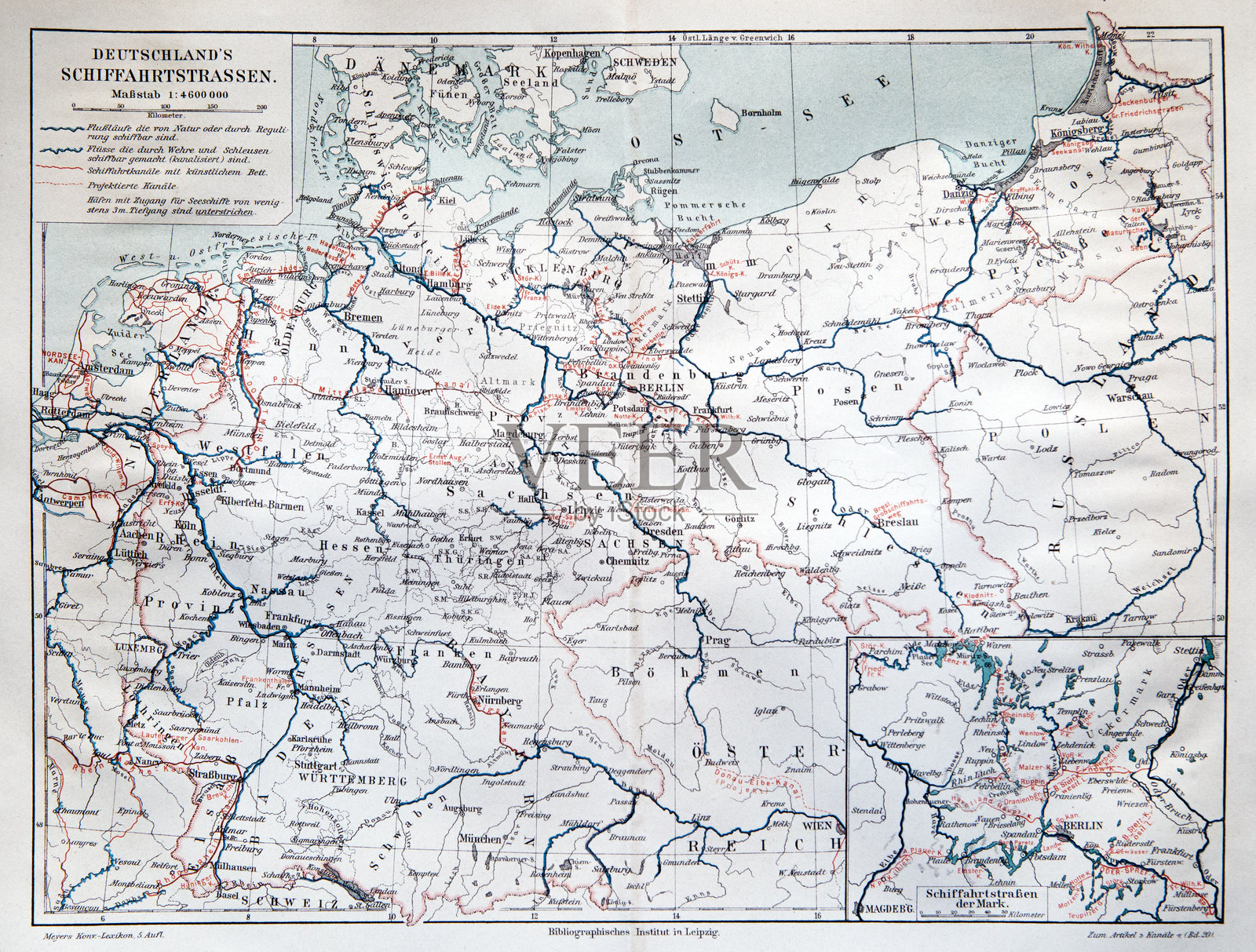 德国的航运路线插画图片素材