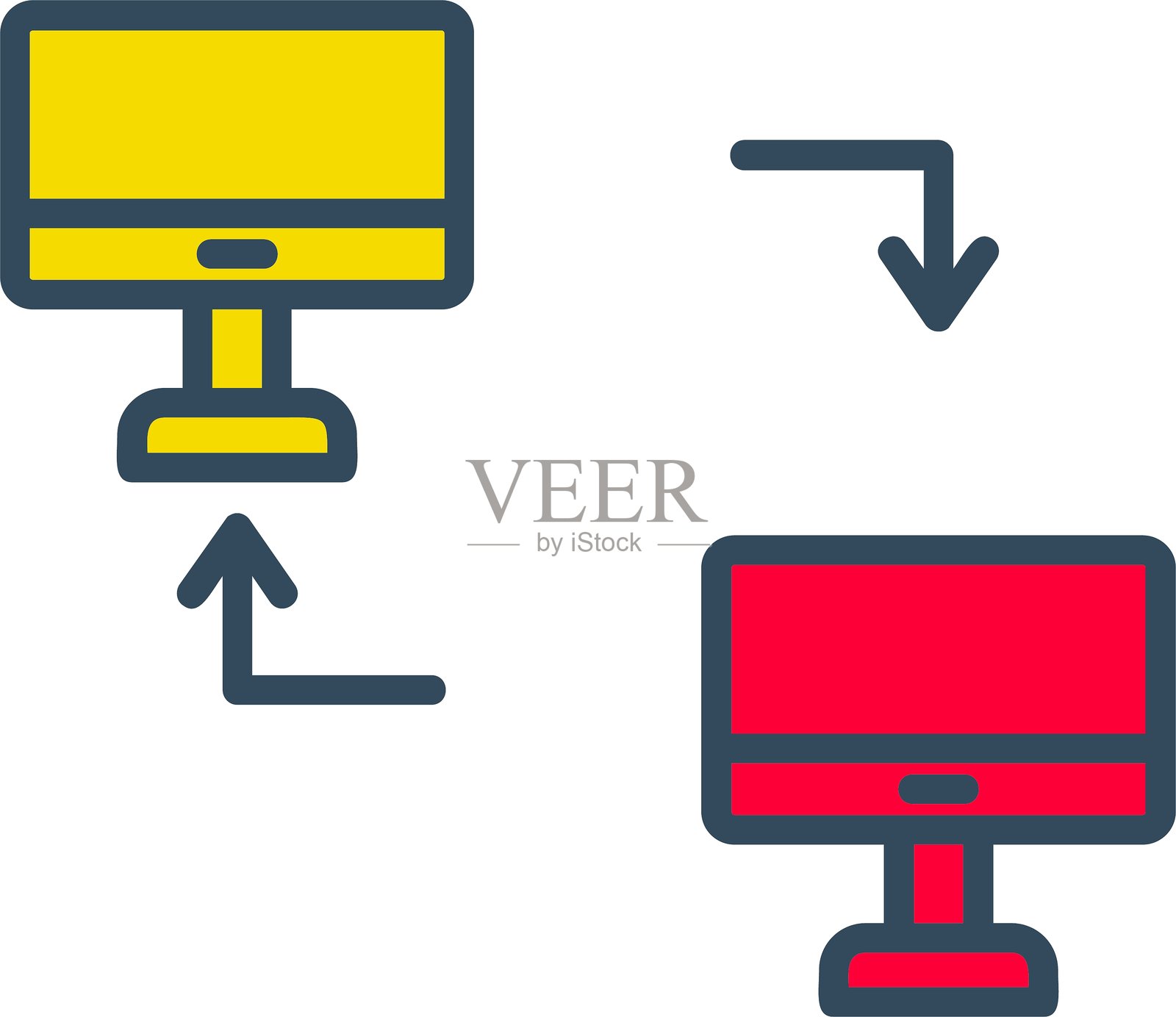 转移图标插画图片素材