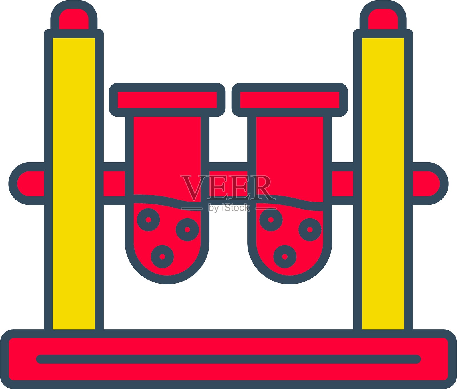 试管图标插画图片素材