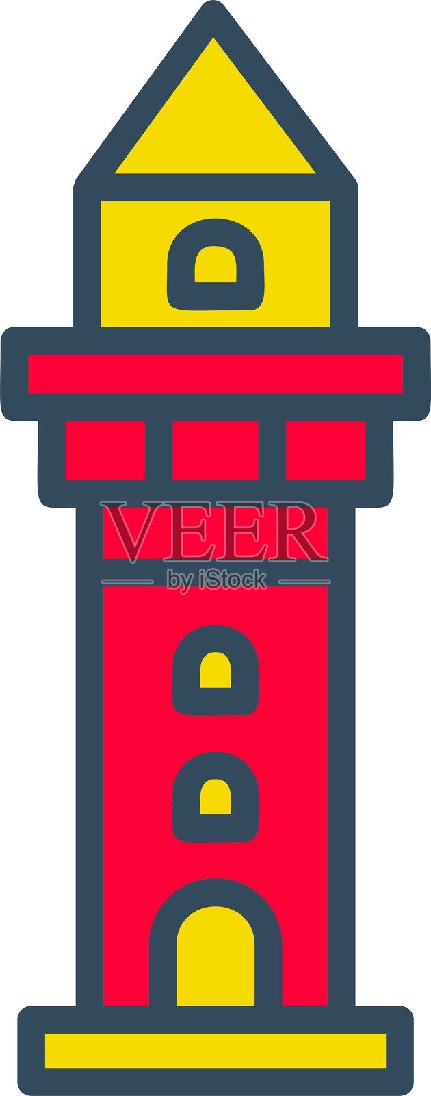 吉拉尔达图标插画图片素材