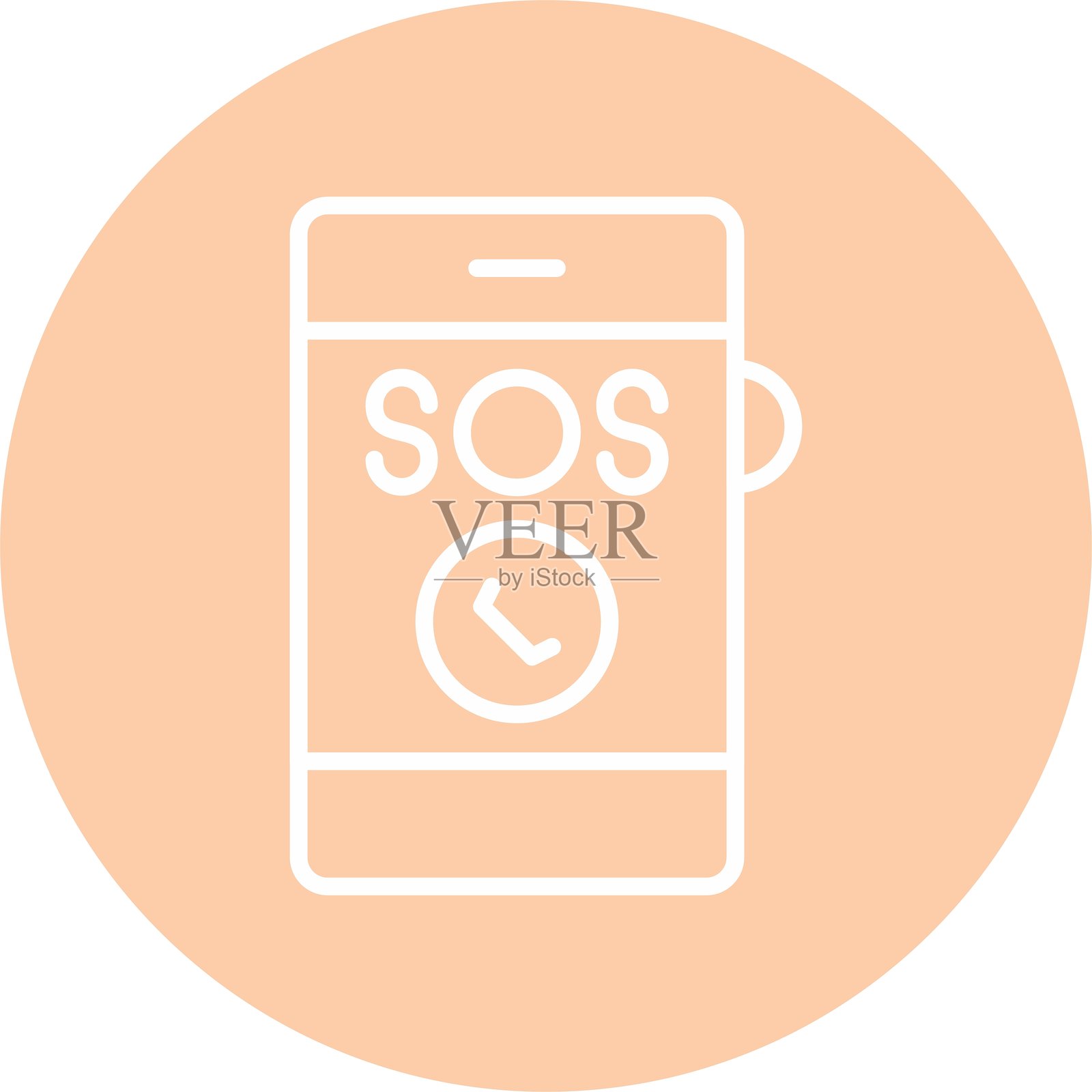 SOS新图标设计创意插画图片素材