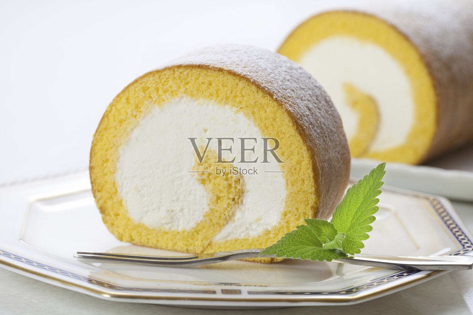 卷蛋糕照片摄影图片