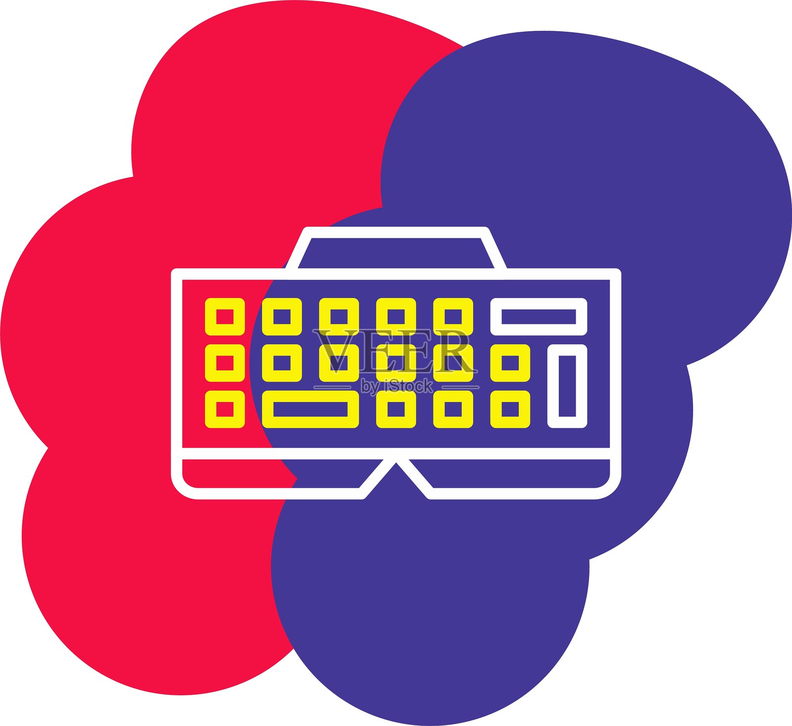 键盘图标插画图片素材