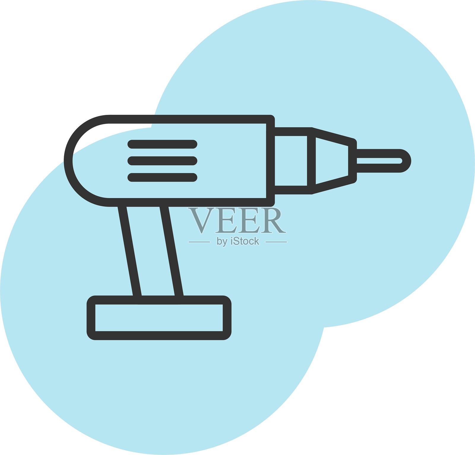 钻头图标插画图片素材