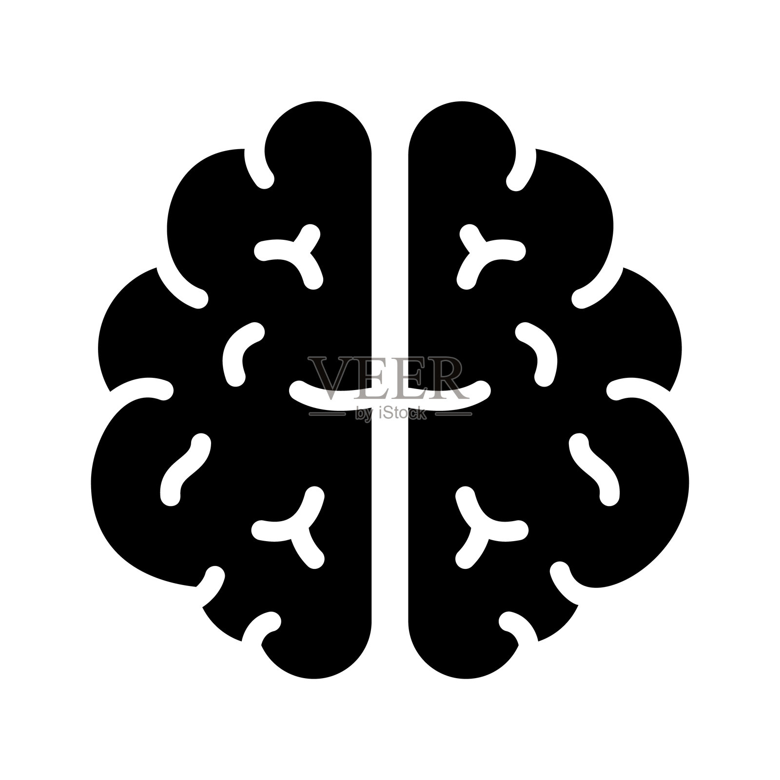 大脑插画图片素材