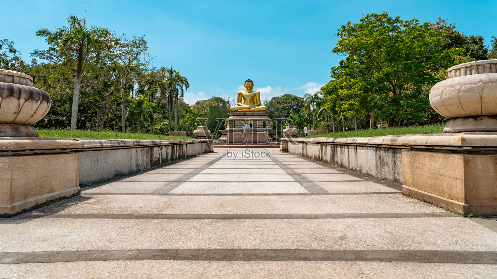 佛像,维哈拉马哈德维公园照片摄影图片