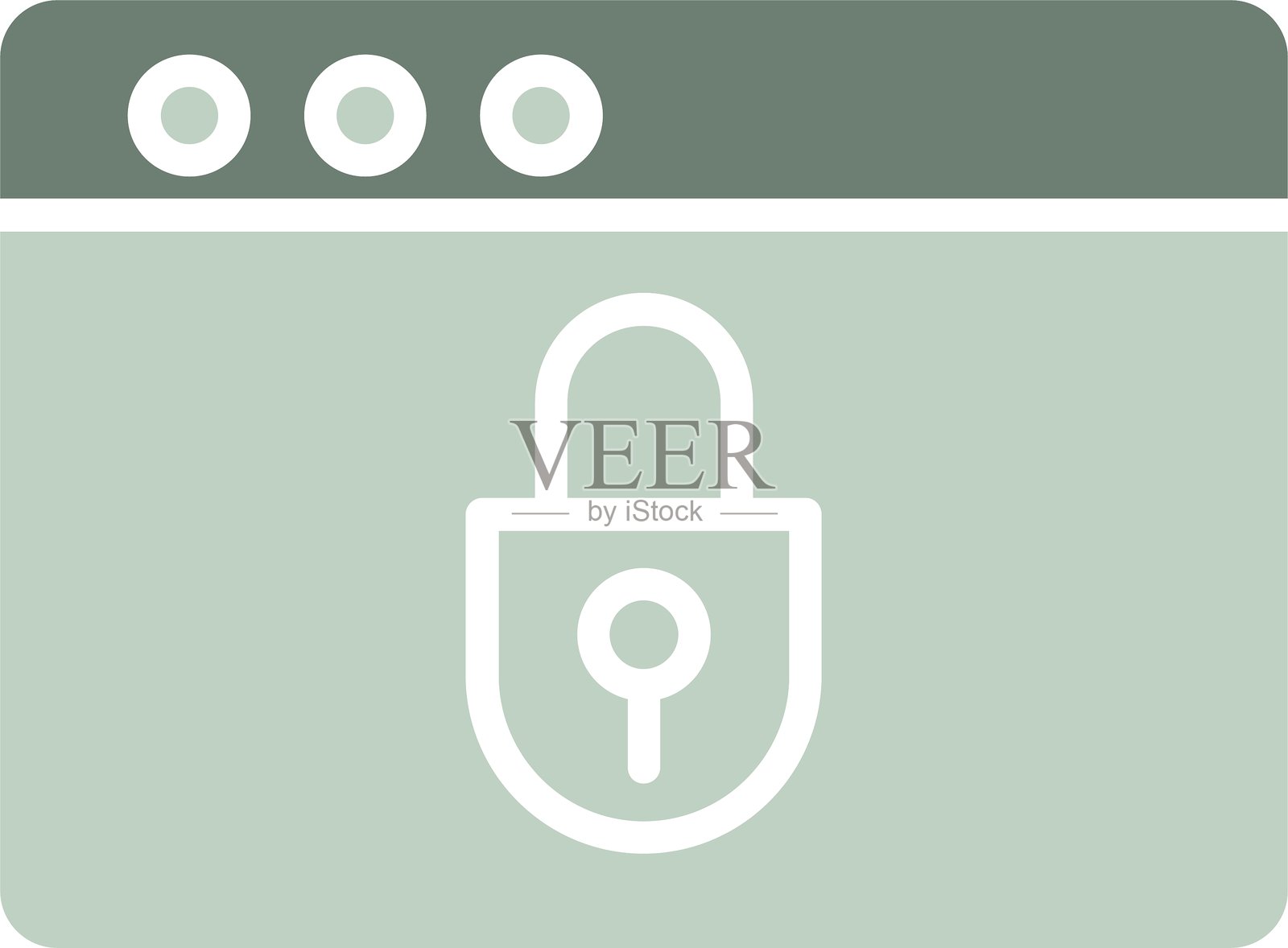 浏览器图标插画图片素材