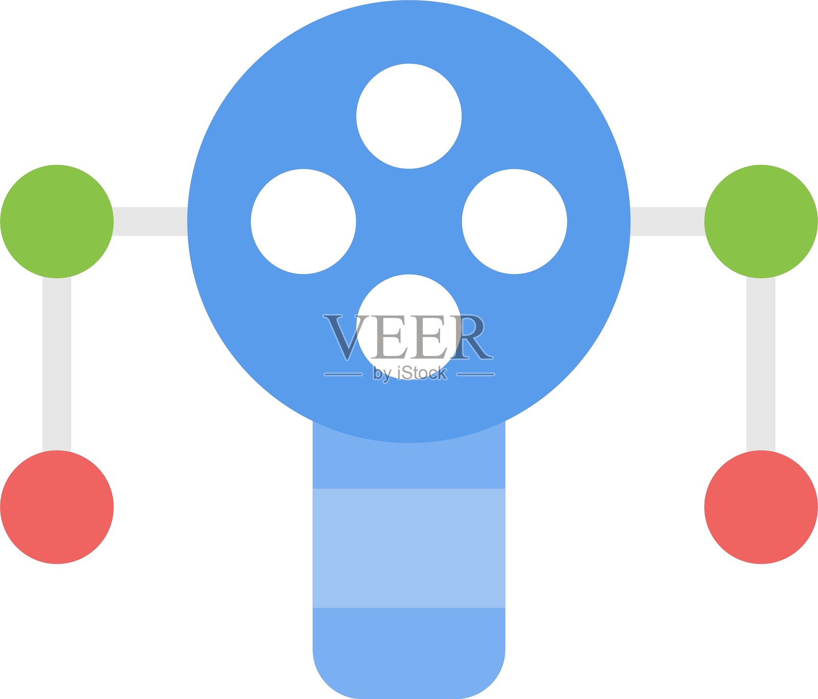 中国文化扁平图标设计插画图片素材