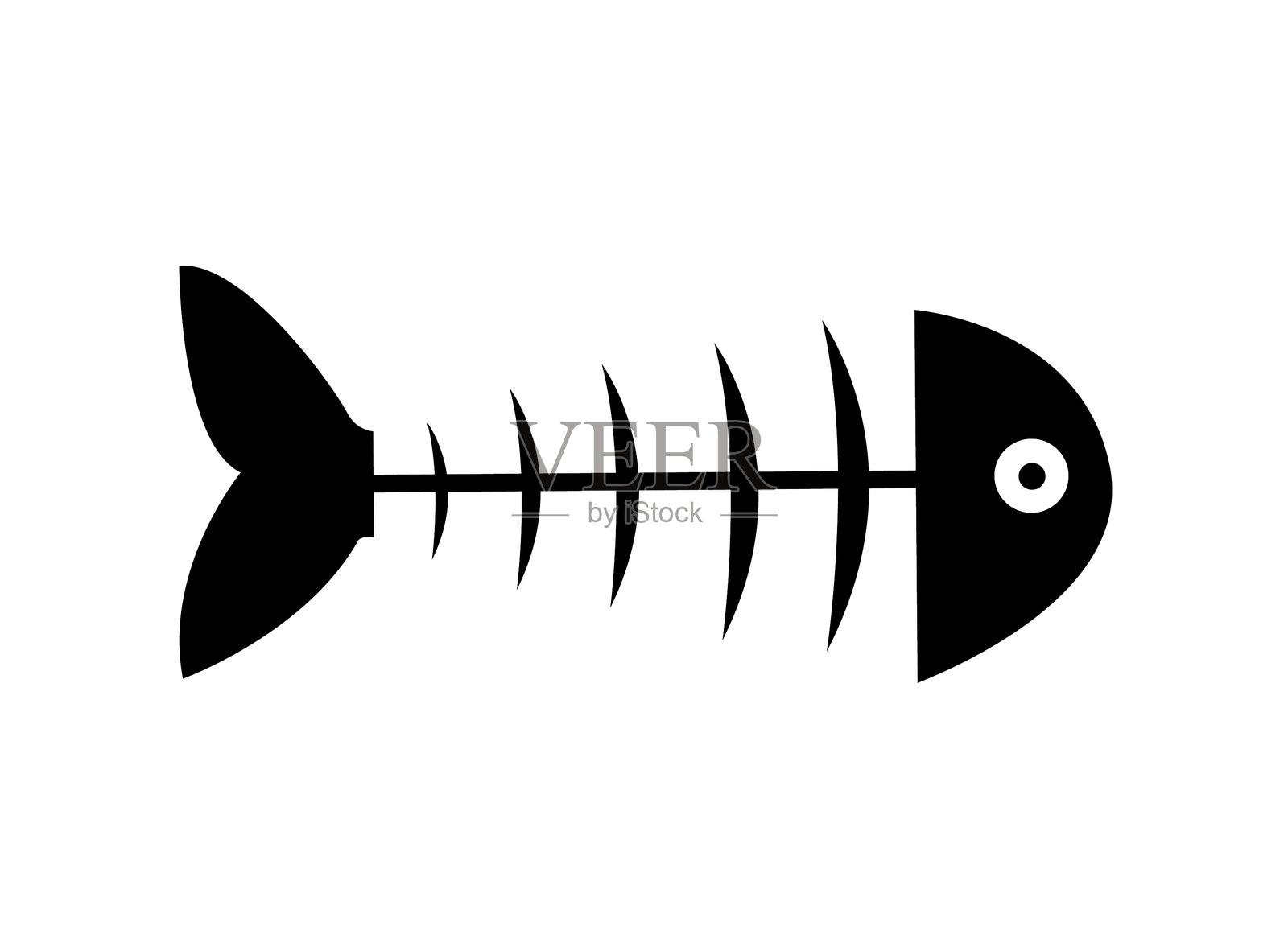 鱼类标志设计矢量背景插画图片素材