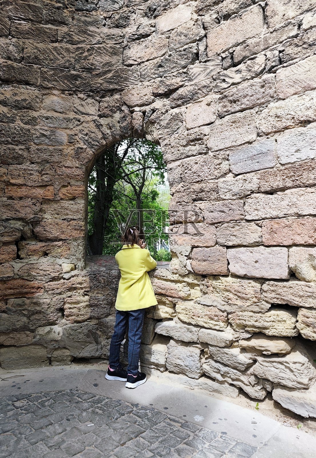 巴库的老城区冰淇淋店照片摄影图片