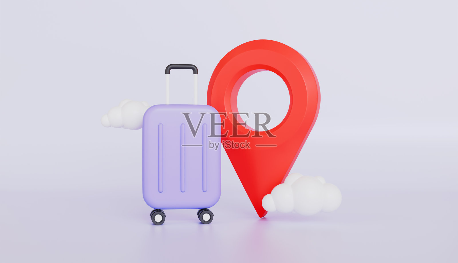 旅行规划世界之旅的导航,行李箱和地图或导航图标的定位标记照片摄影图片