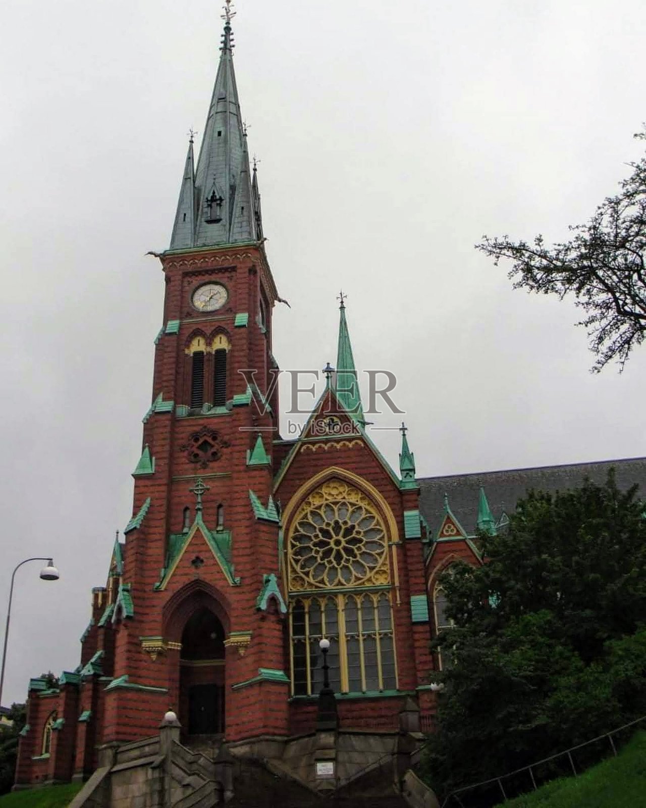 奥斯卡·弗雷德里克教堂(瑞典语:Oscar Fredriks kyrka)是位于瑞典哥德堡奥利维达尔的一座教堂。照片摄影图片