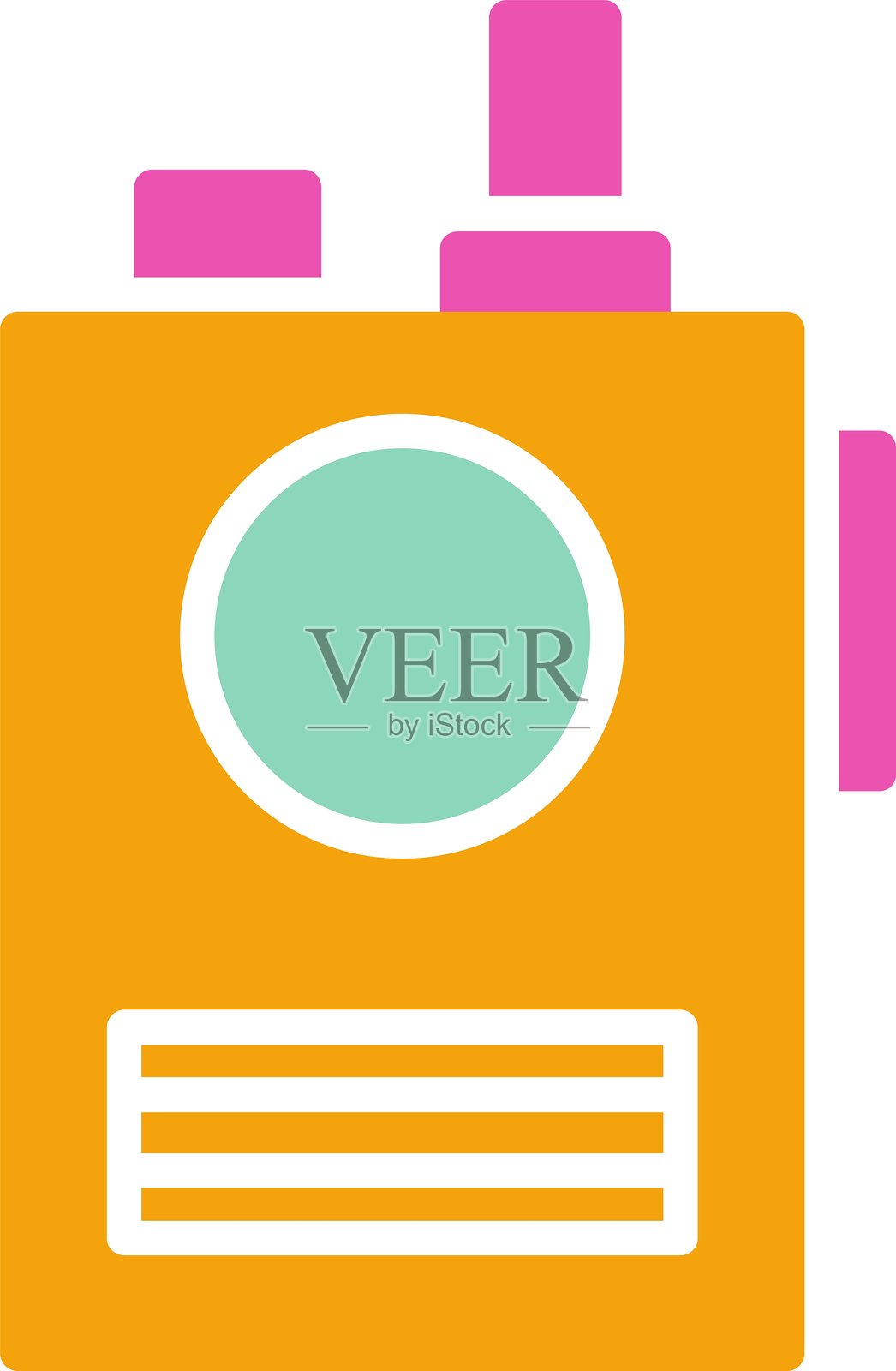 收音机图标插画图片素材