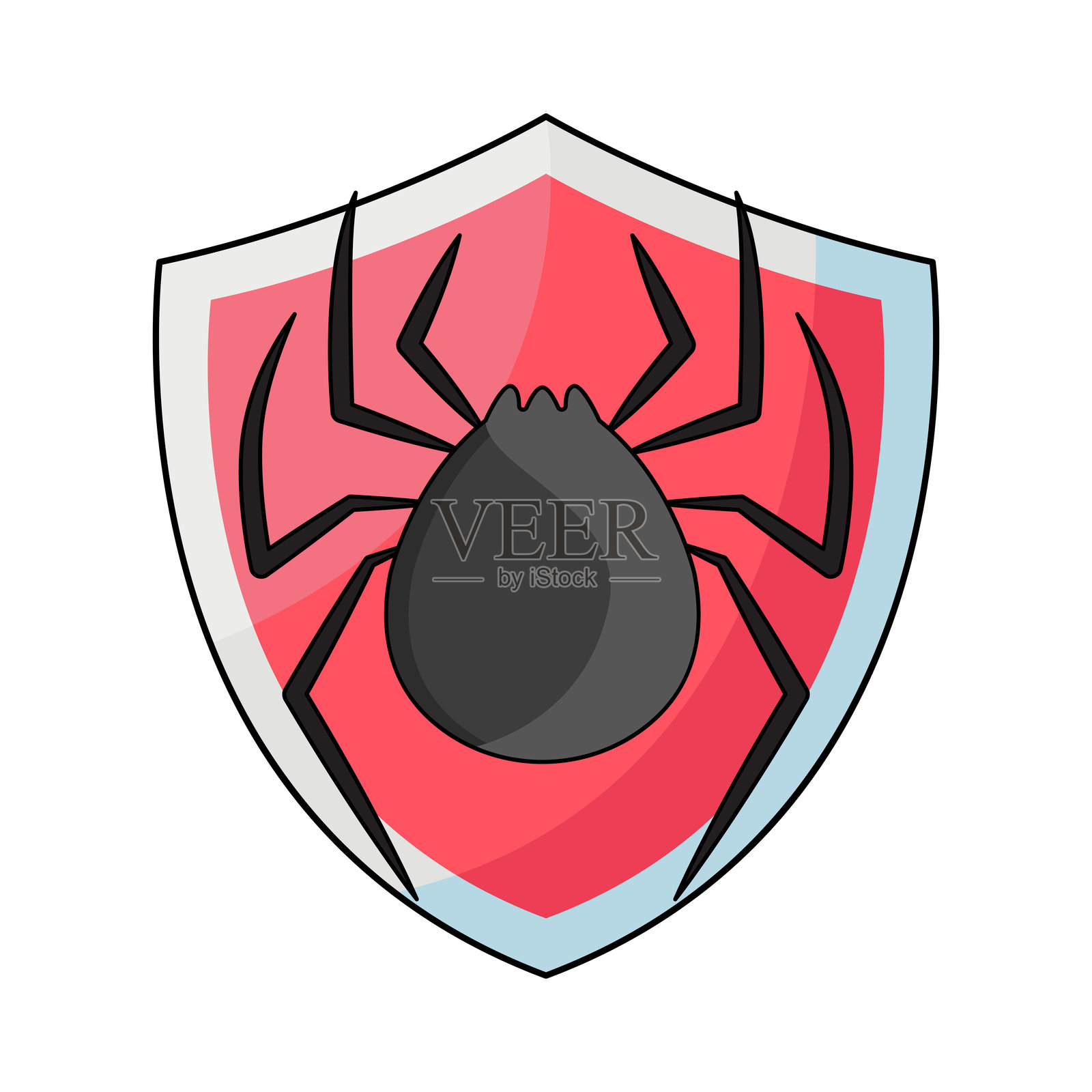 盾牌插画图片素材