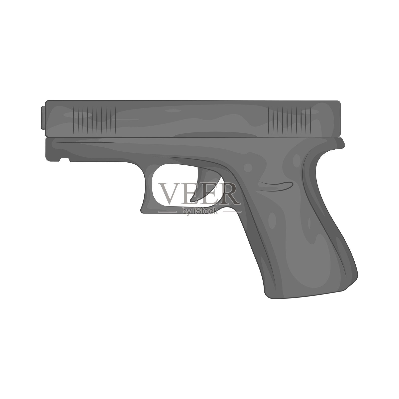 枪插画图片素材