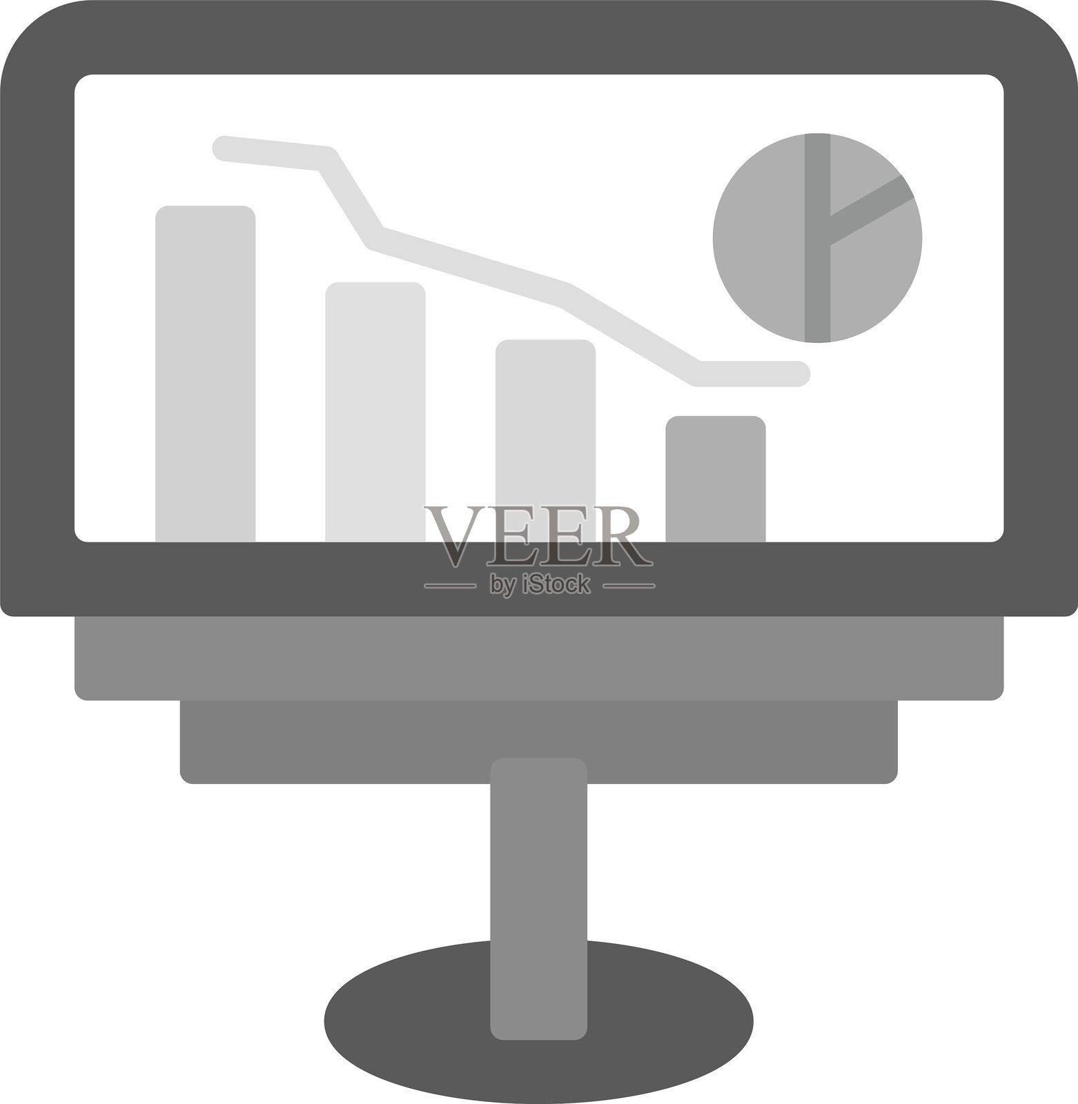 管理员仪表板图标插画图片素材