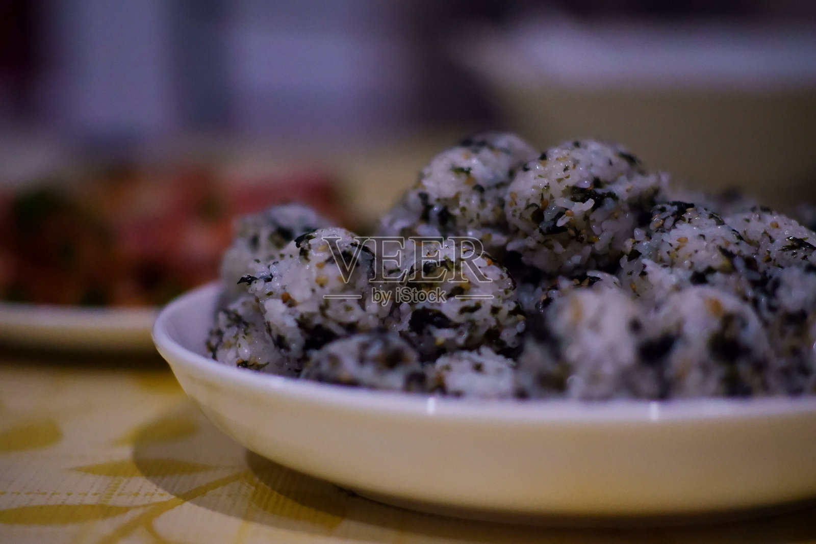 海苔饭团,韩国食品照片摄影图片