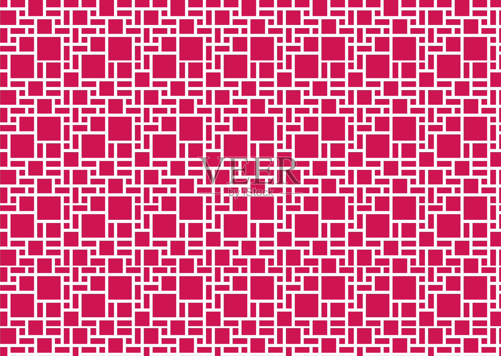 两种颜色的几何瓷砖图案背景插画图片素材