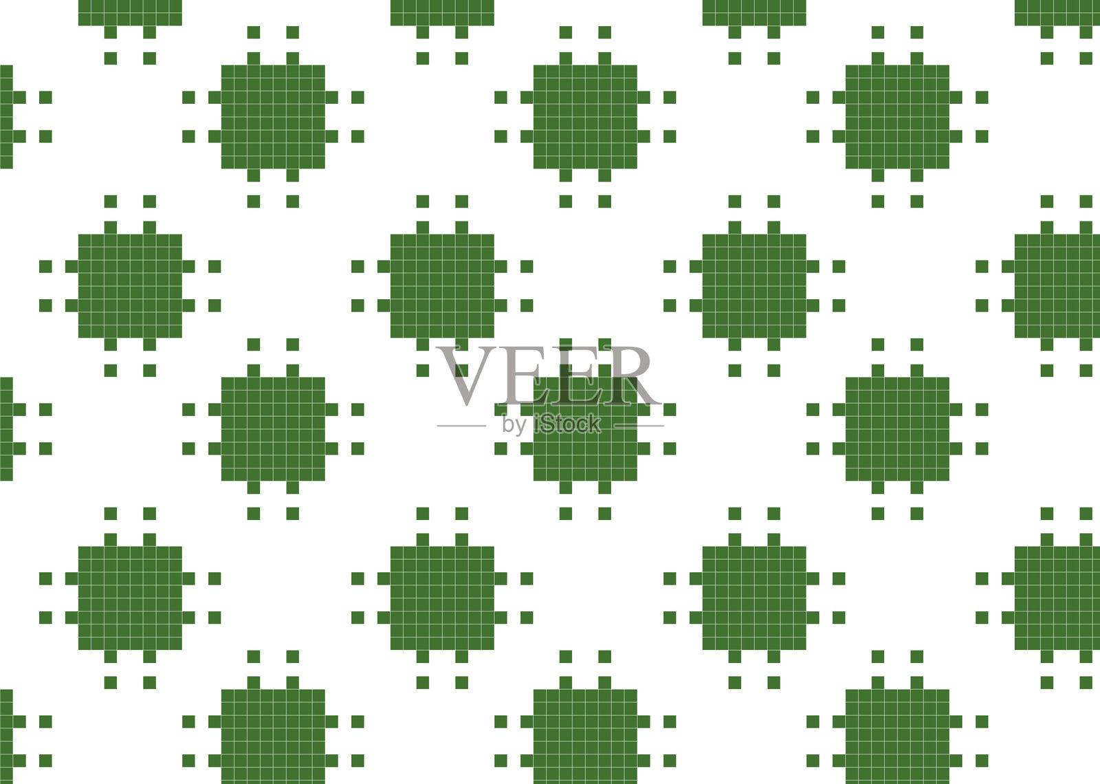 日本风格的点状图案瓷砖背景插画图片素材