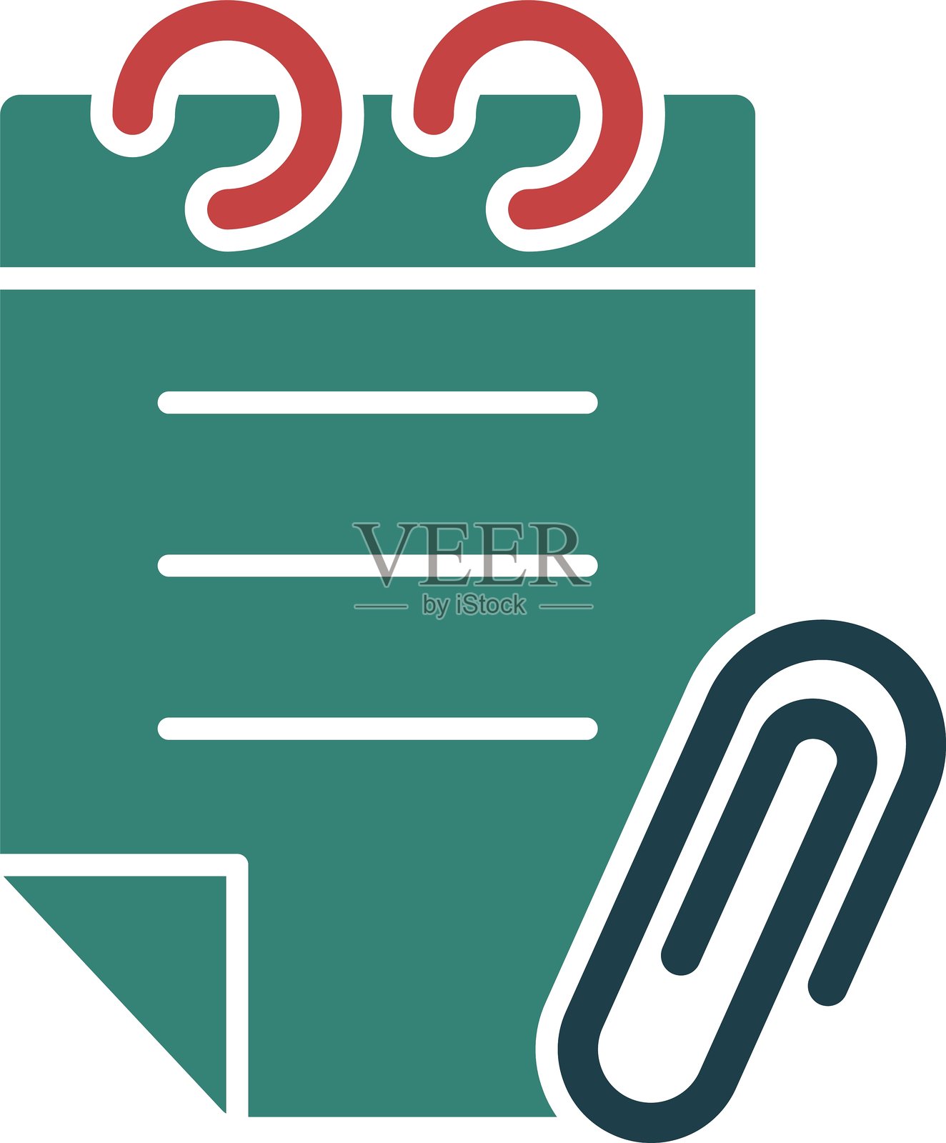 多色备忘录图标插画图片素材