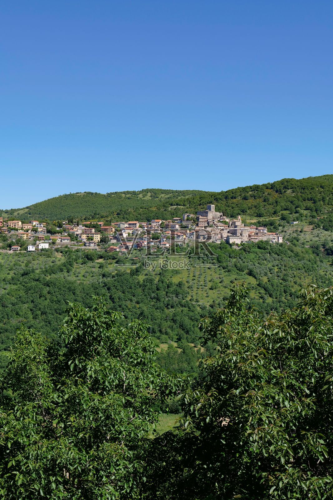 意大利拉齐奥的托雷卡赫塔尼村照片摄影图片