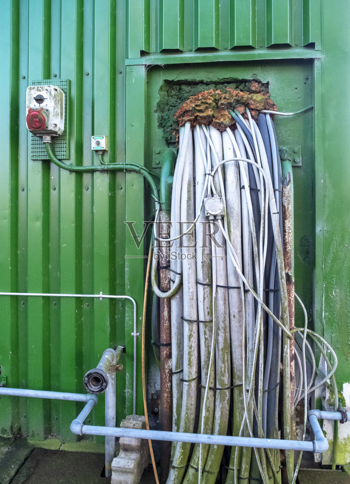 电缆照片摄影图片