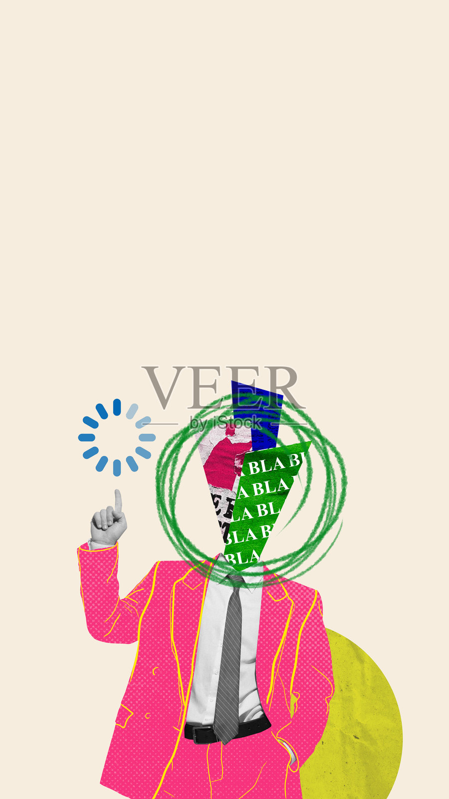 创意上传。进度条将灵感直接从脑海中上传,像技术过程一样,背景为米色。概念艺术设计照片摄影图片