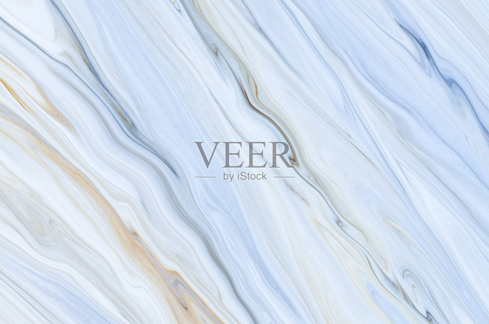 蓝色大理石岩石纹理液体漩涡涂料白色深色插图背景,适用于陶瓷台面银灰色,抽象绘制的波浪,适合奢华艺术理念的墙面装饰。照片摄影图片