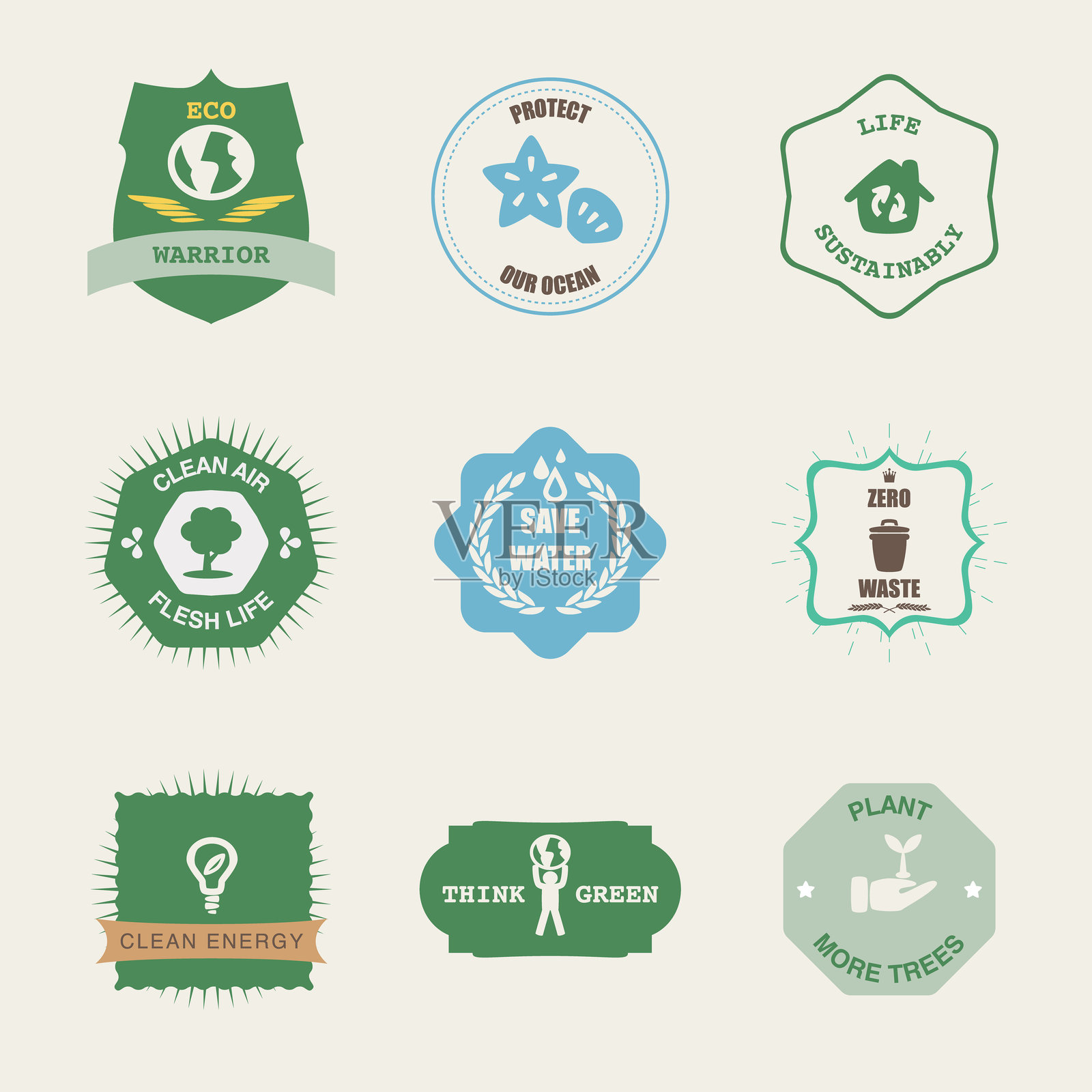 生态学插画图片素材