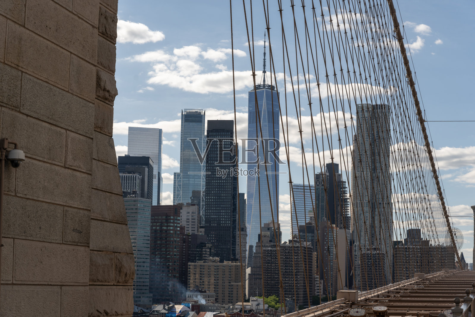 布鲁克林大桥是世界上最具标志性的建筑艺术作品之一照片摄影图片