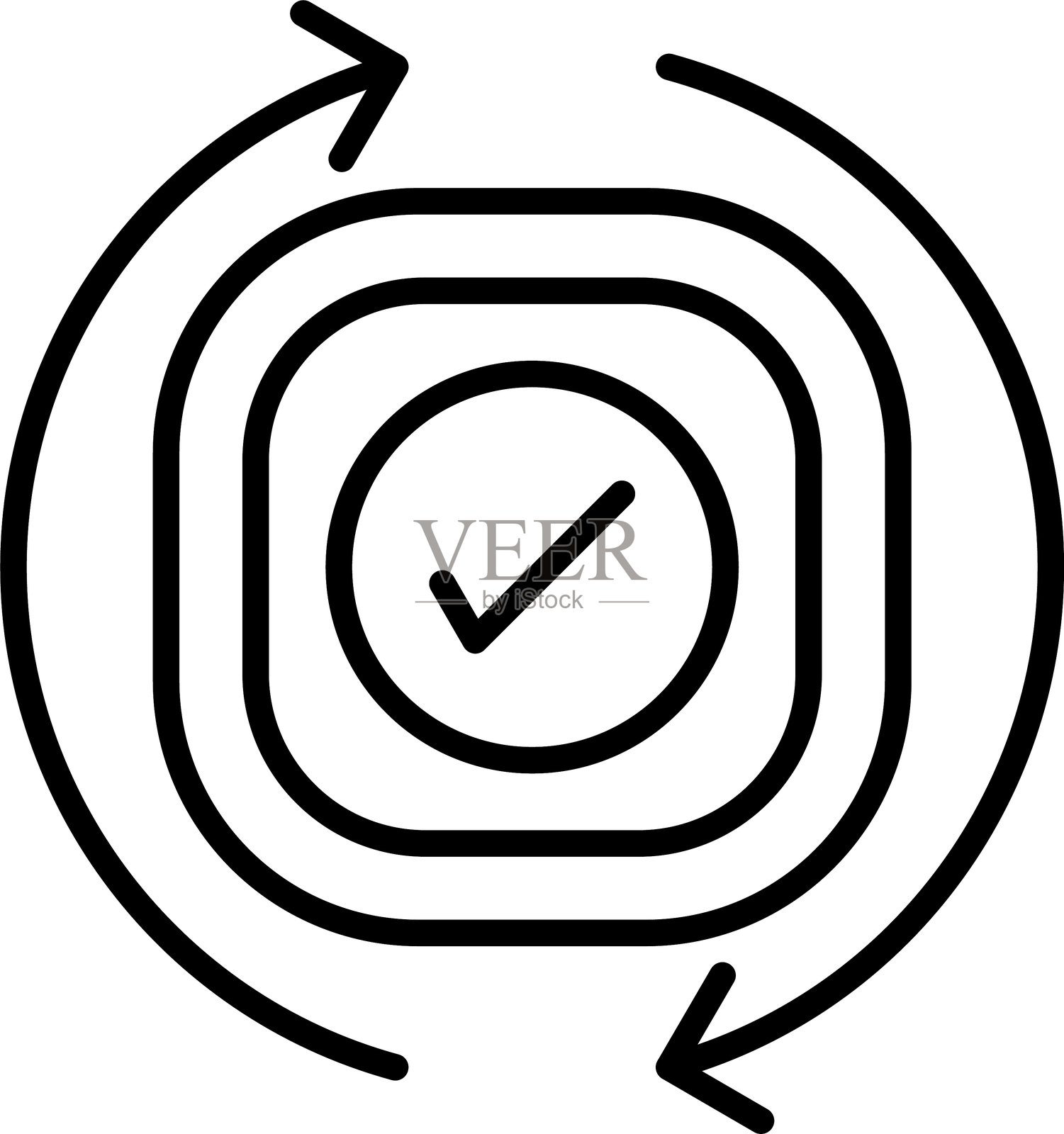 同步图标矢量元素插画图片素材