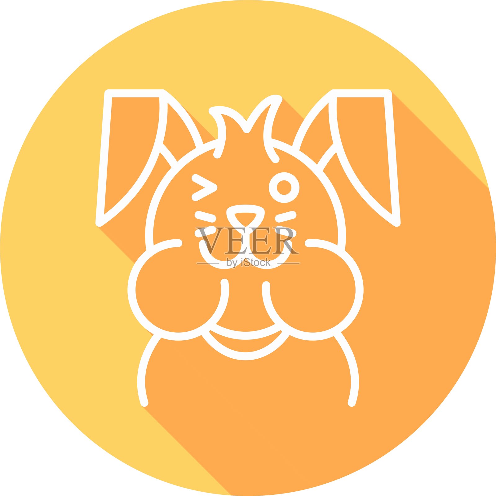 微笑新图标设计创意插画图片素材