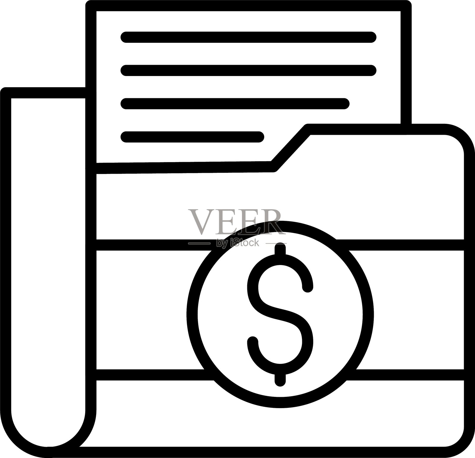 文件夹图标矢量元素插画图片素材