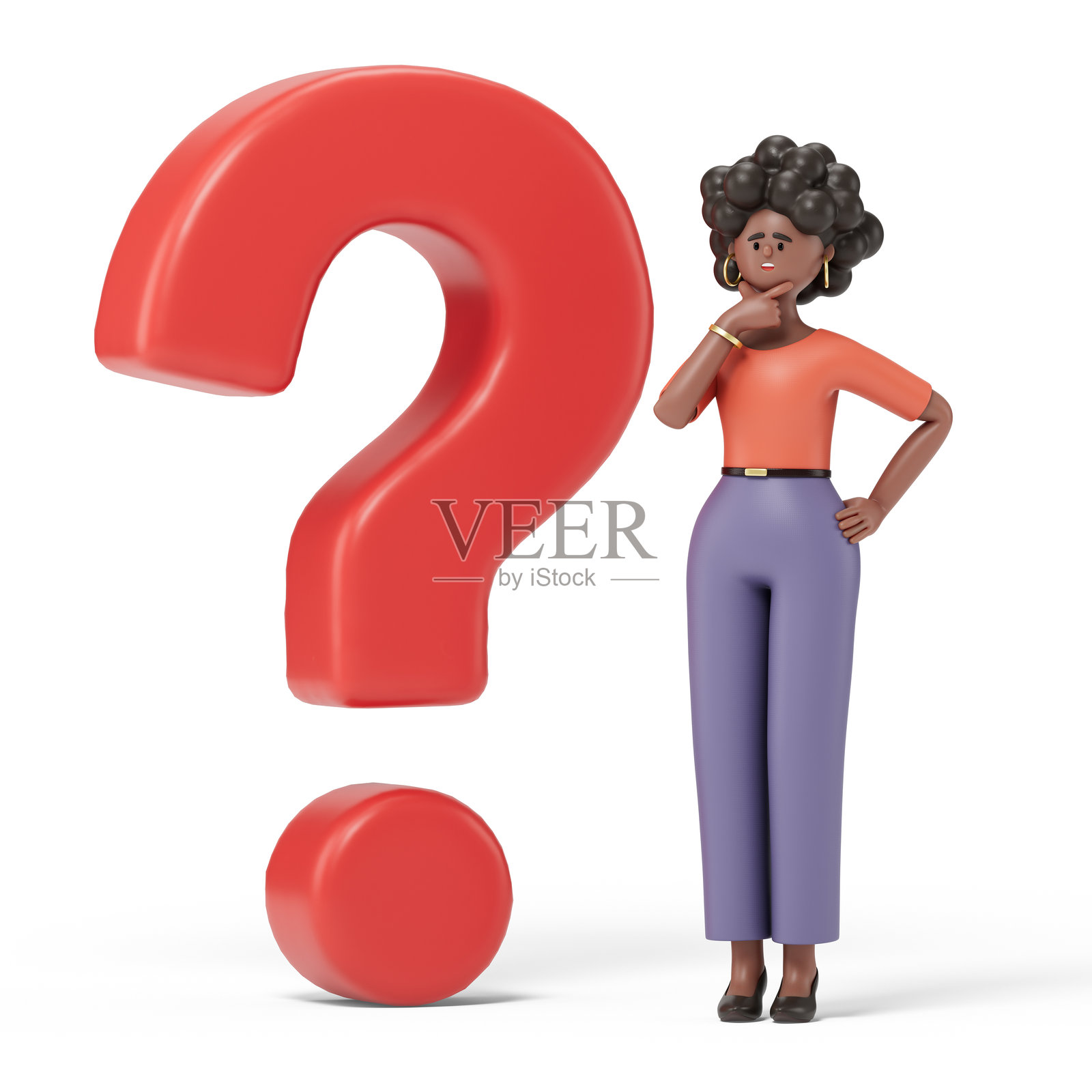 面对未知,直面怀疑,寻求清晰照片摄影图片