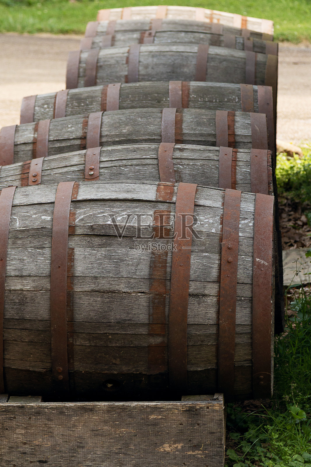 橡木桶照片摄影图片