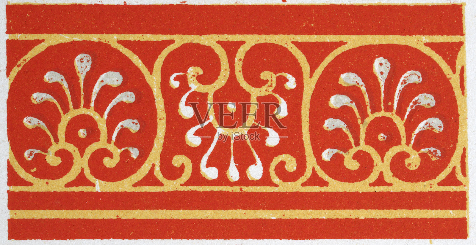 古罗马,庞贝的装饰艺术,装饰,罗马,几何图案,复古插图插画图片素材