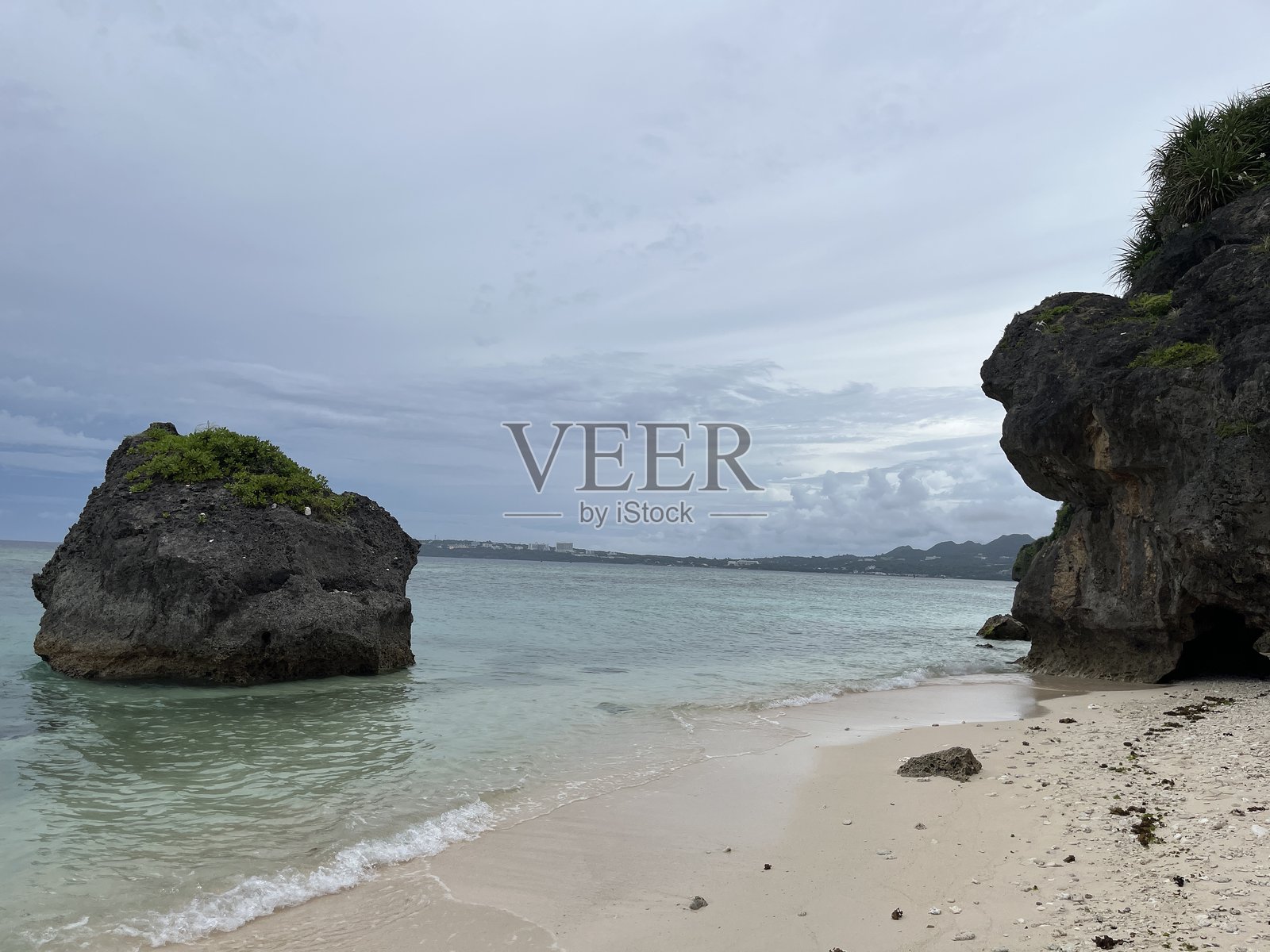 瀬底海滩的景色照片摄影图片