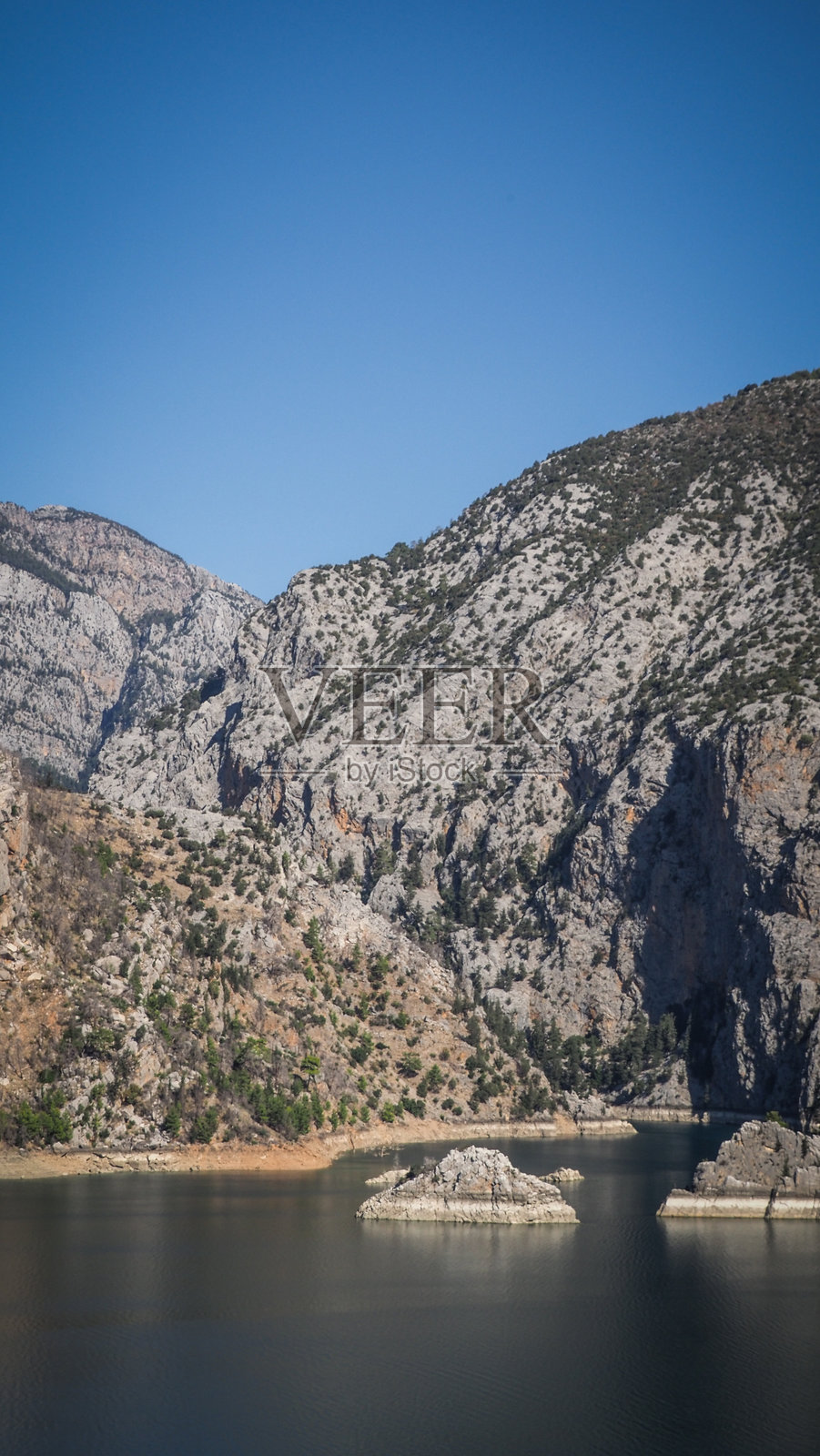 土耳其绿峡谷的景色照片摄影图片