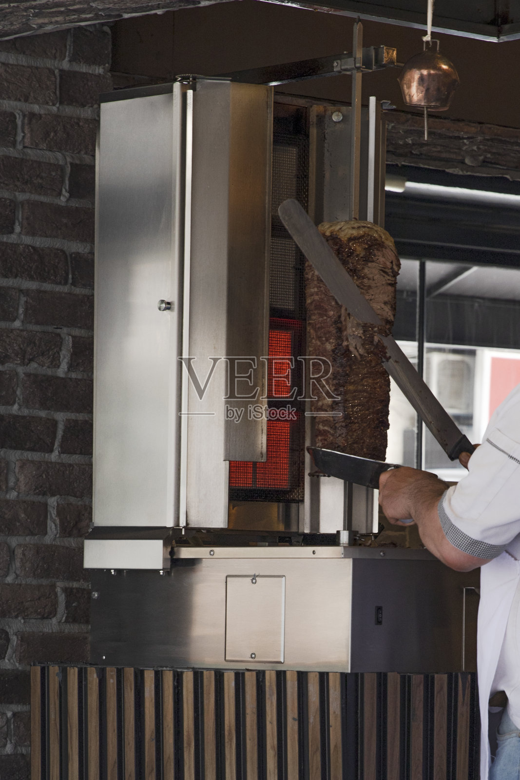 土耳其烤肉卷照片摄影图片