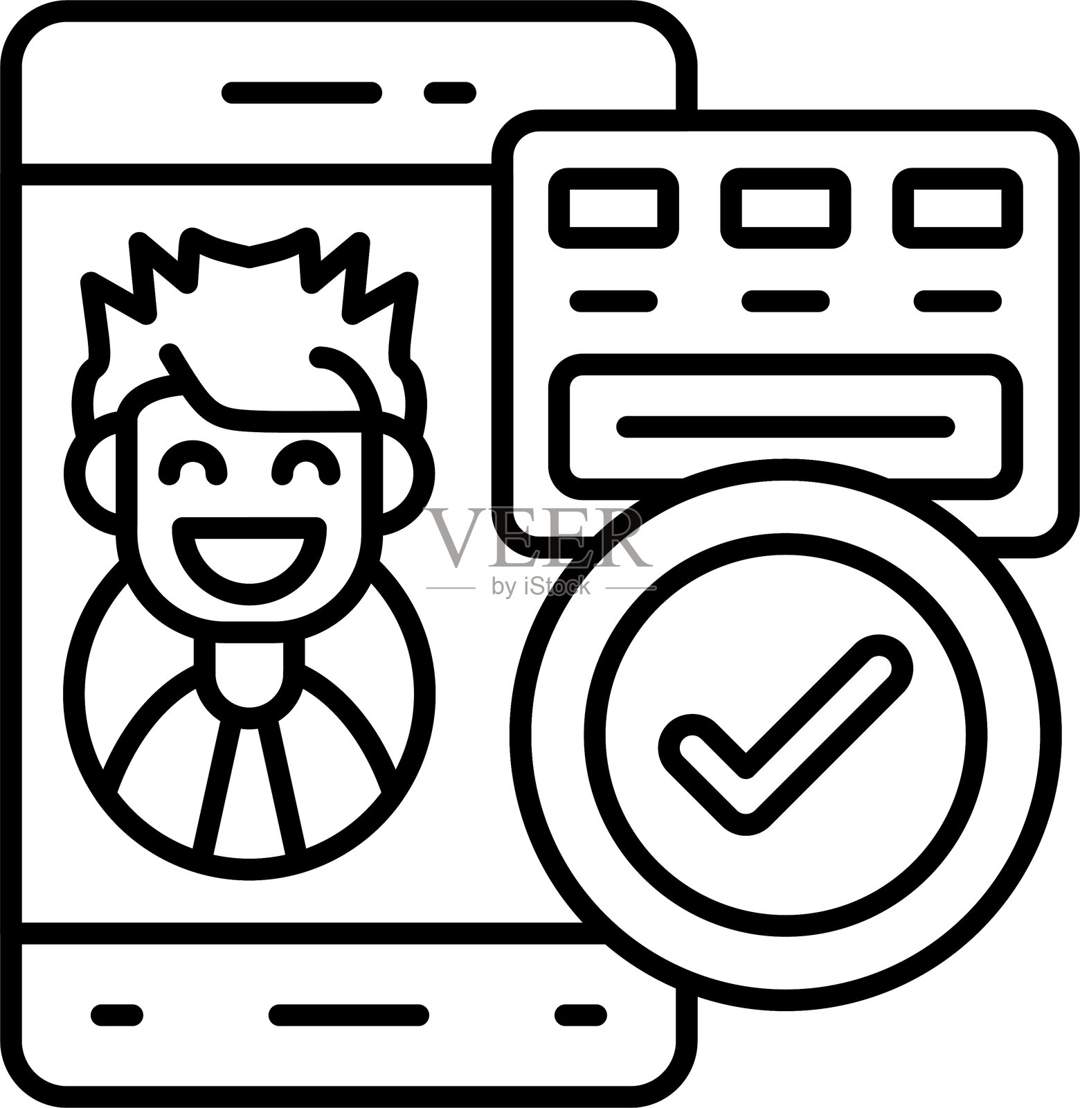 掉落支付图标矢量元素插画图片素材