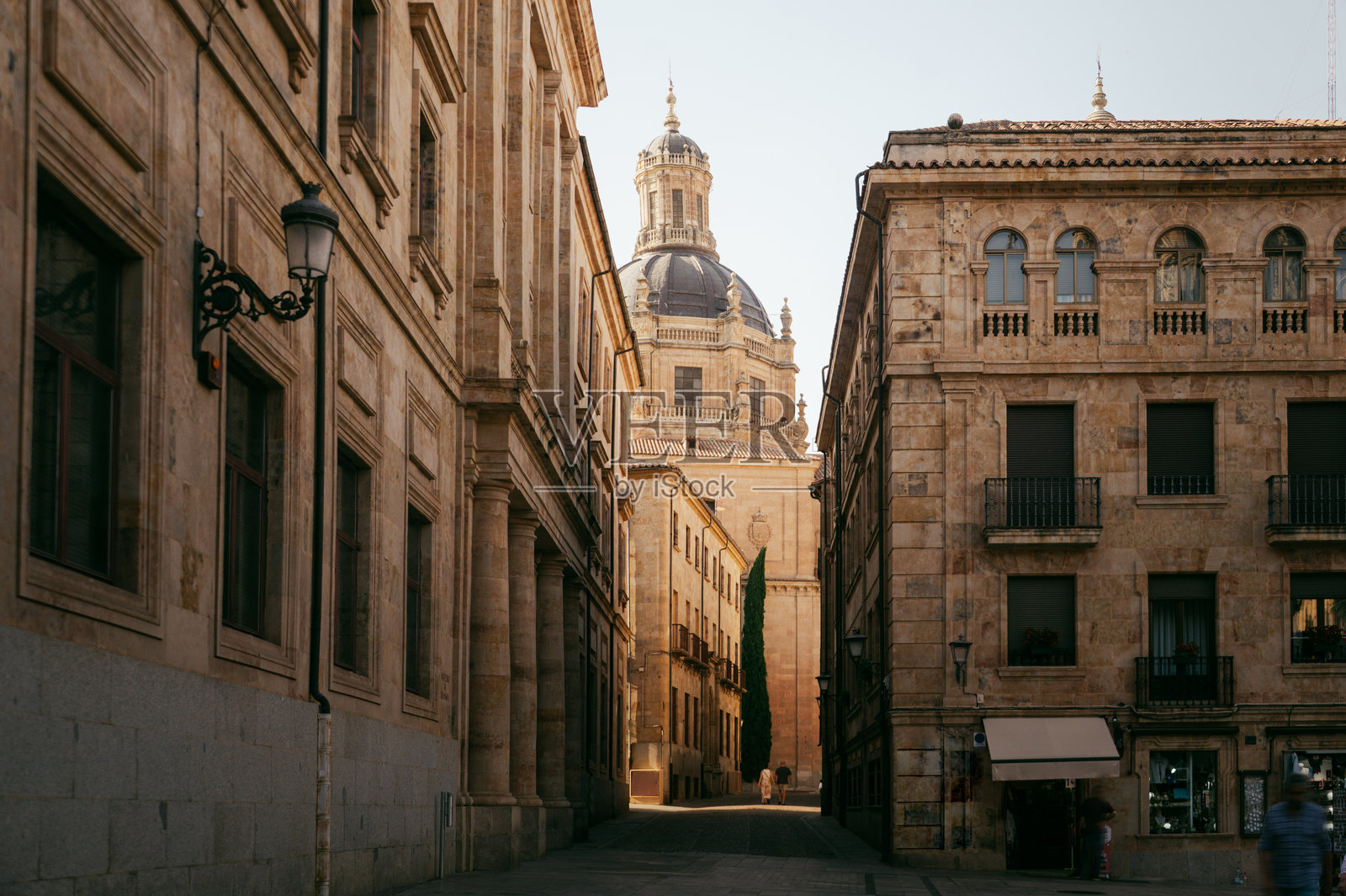 萨拉曼卡的街道照片摄影图片