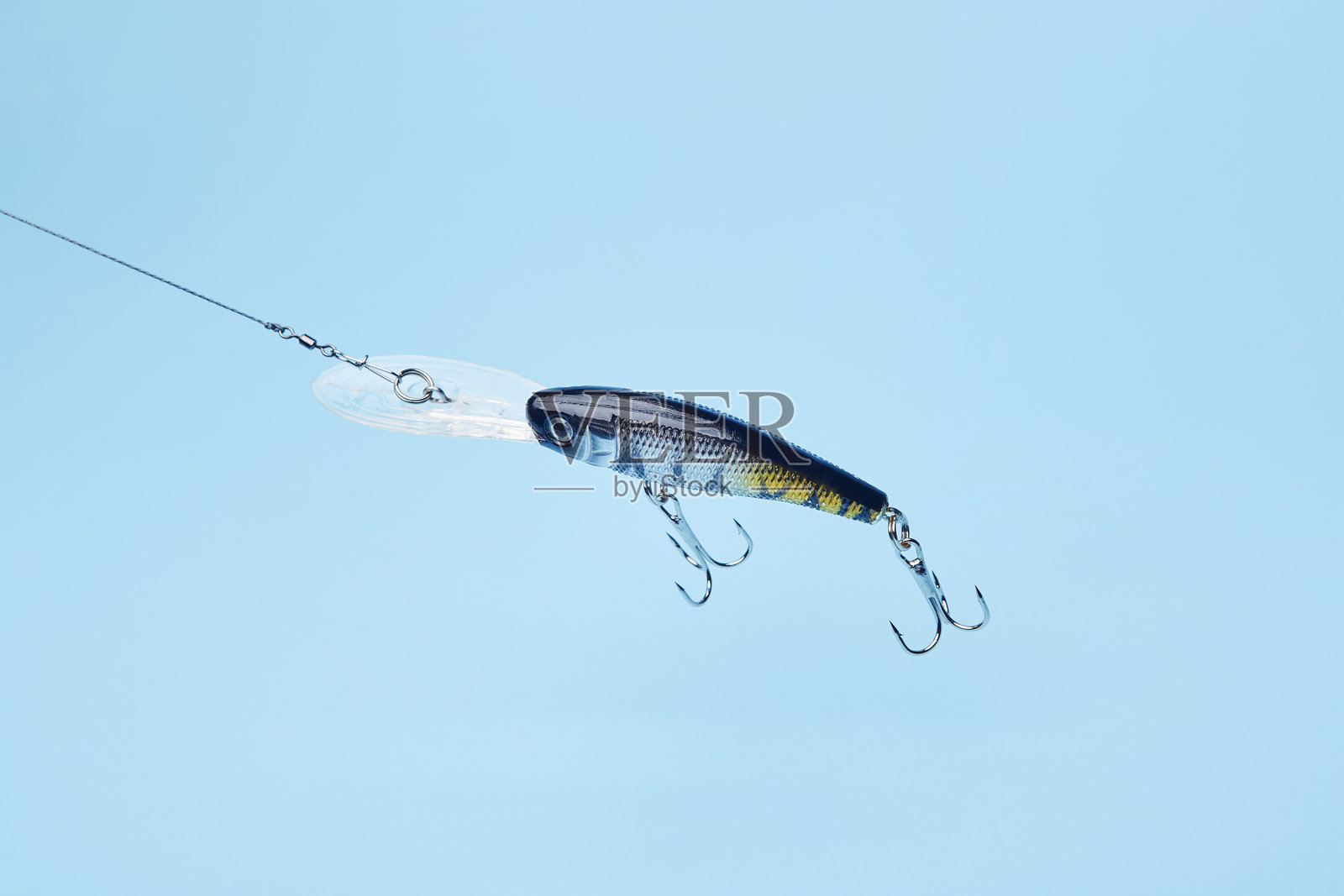 钓鱼诱饵摇摆钩照片摄影图片