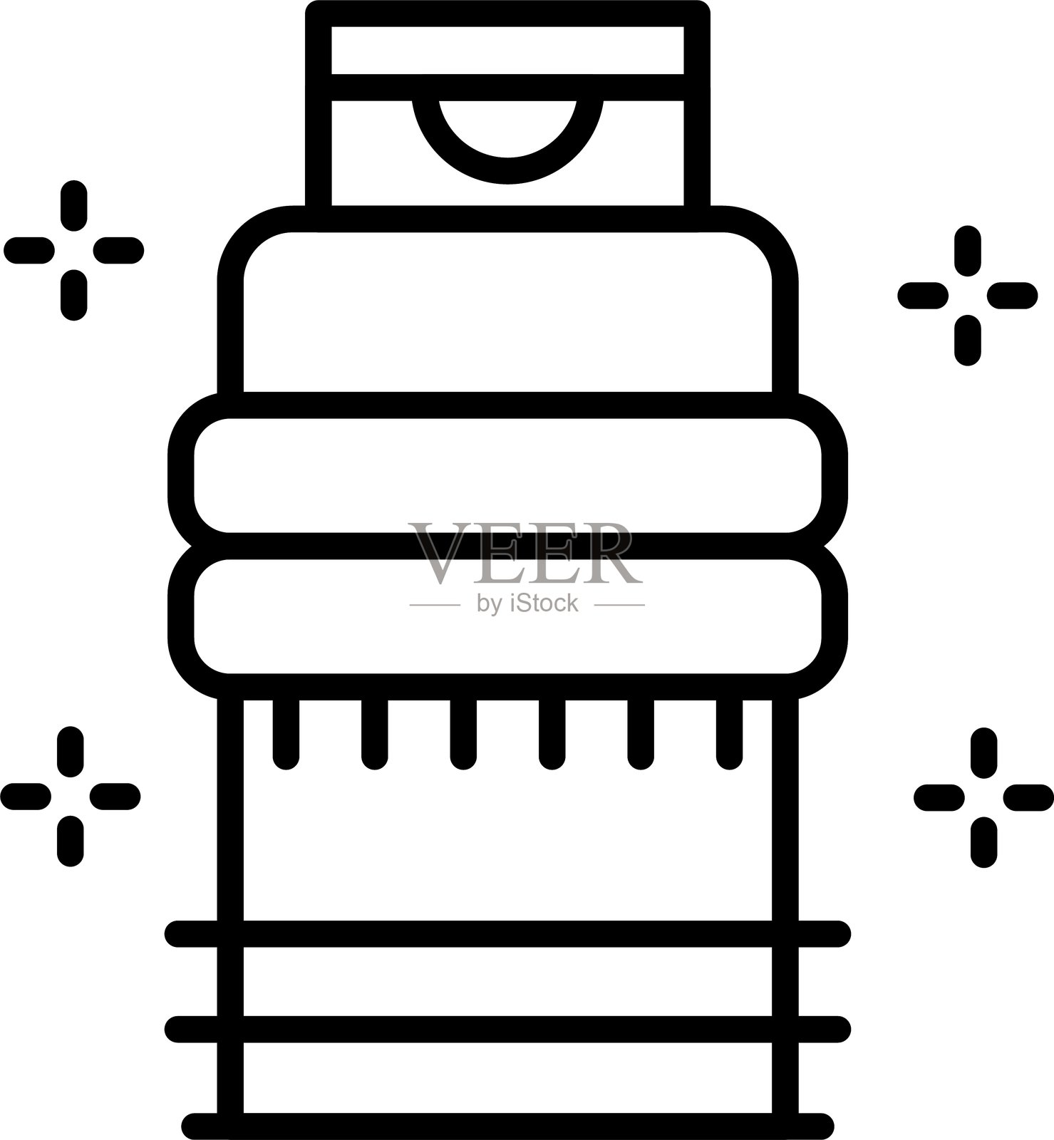 香气图标矢量元素插画图片素材