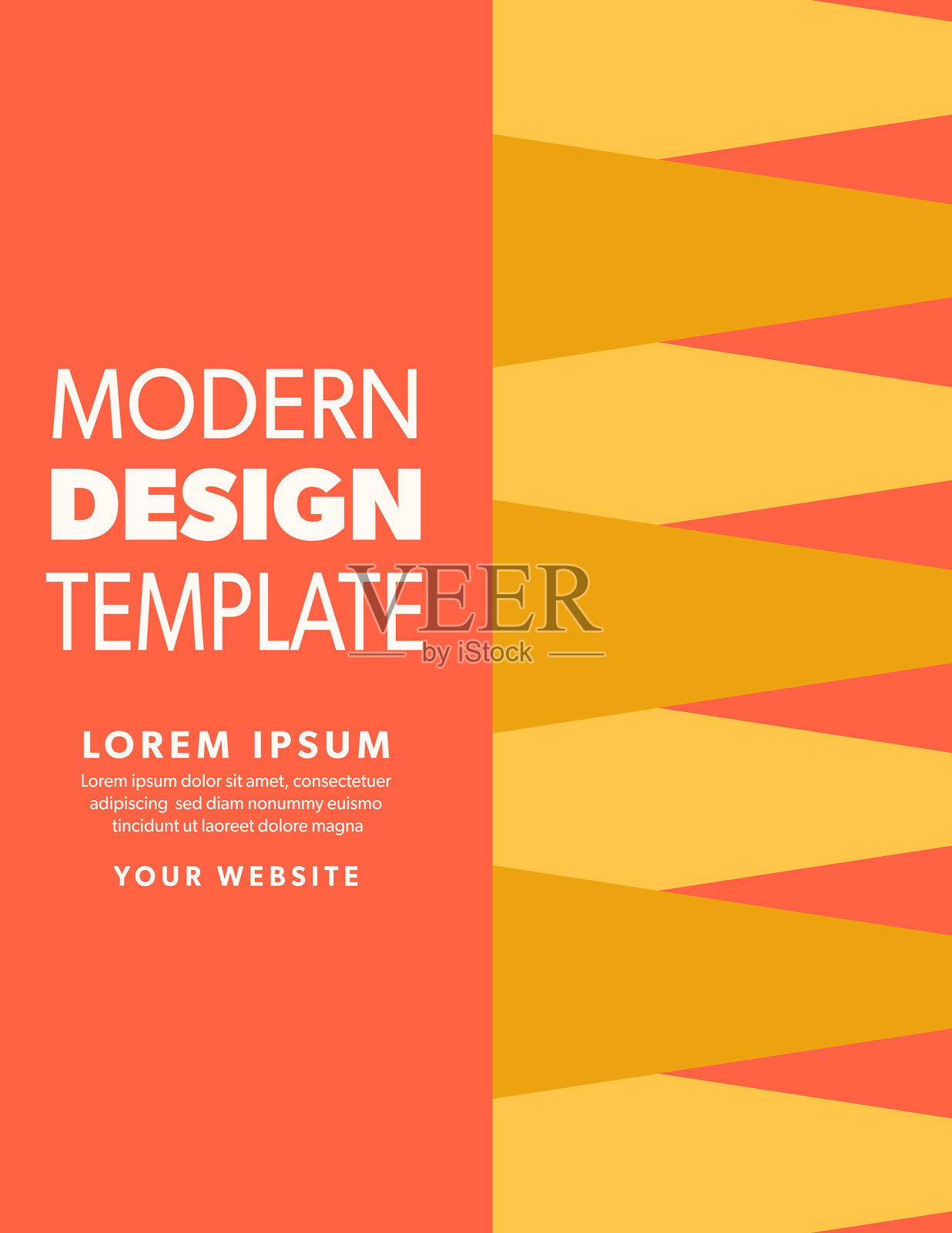 明亮温暖色调的夏季抽象背景样机插画图片素材