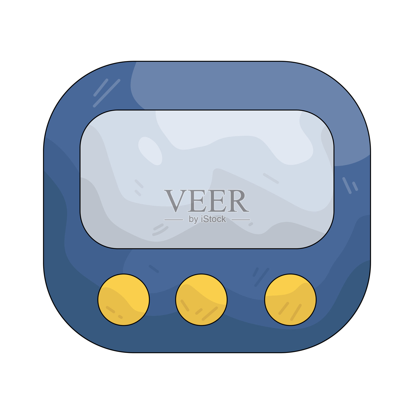 厨房计时器插画图片素材