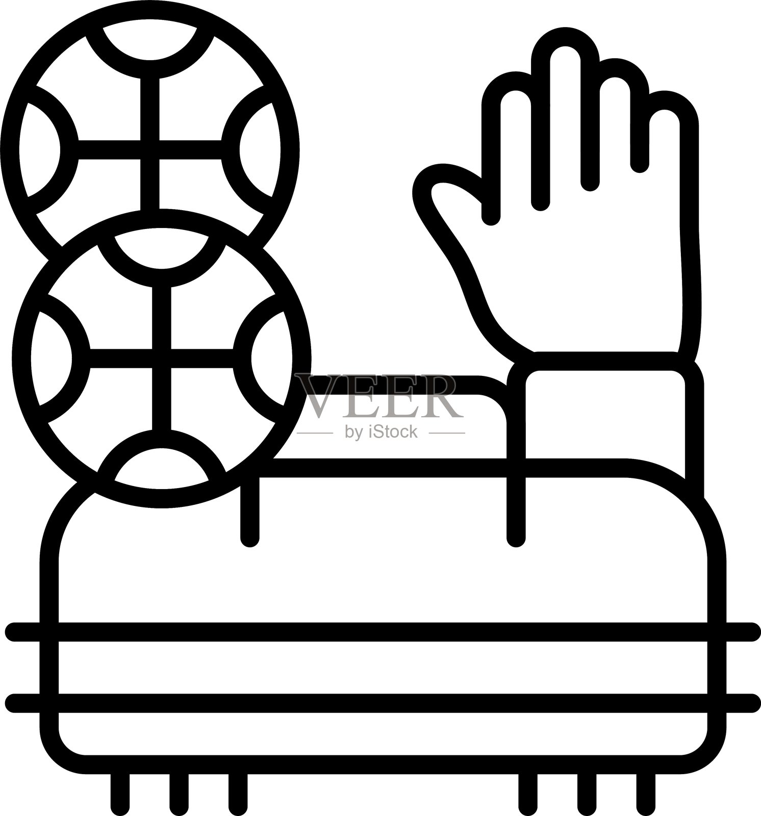 运动包图标矢量元素插画图片素材