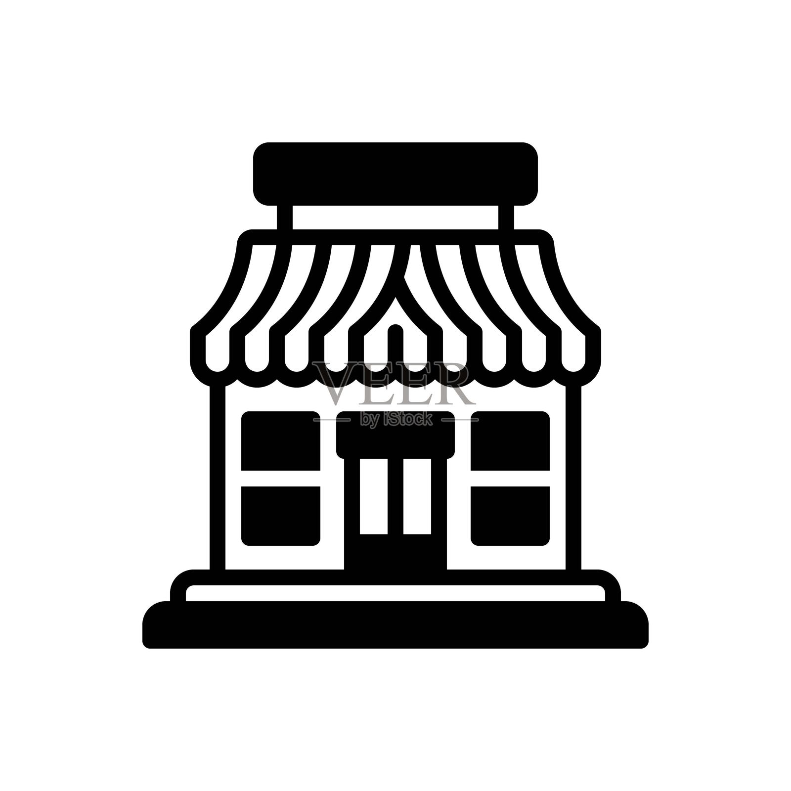 商店插画图片素材